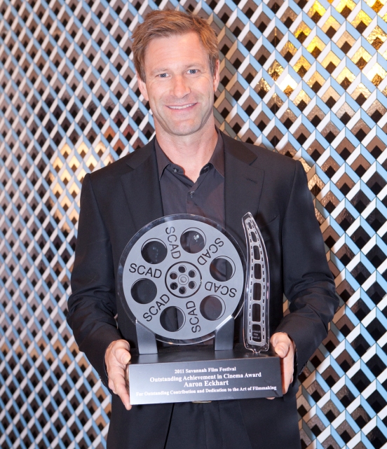 Aaron Eckhart, James Marsden, Jay and Mark Duplass honored at 2011 Savannah Film Festival