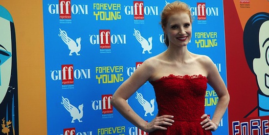 Jessica Chastain Honored at 2013 Giffoni Film Festival with'Giffoni Experience Award'