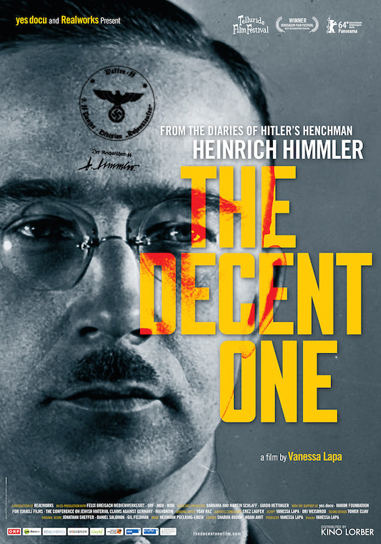 THE DECENT ONE, Documentary About Heinrich Himmler, Sets 2014 Fall Release Dates