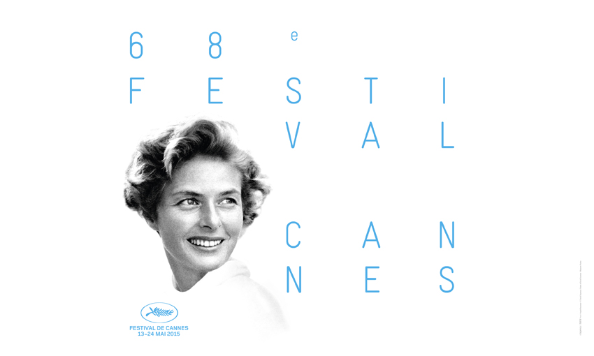 Cannes Film Festival Pays Tribute to Ingrid Bergman with 2015 Official Poster