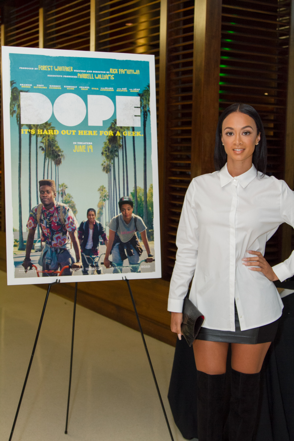 Terrence J, Draya Michele, Mack Wilds Attend DOPE LA, NYC Screenings