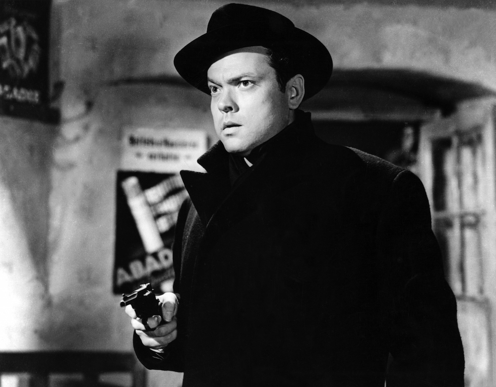 Carol Reed’s Film Noir masterpiece THE THIRD MAN (1949), starring Joseph Cotten, Alida Valli, and Orson Welles