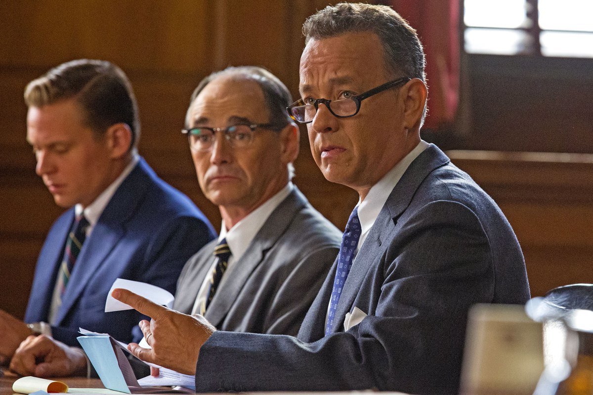 Steven Spielberg’s Bridge of Spies, starring Tom Hanks and Mark Rylance