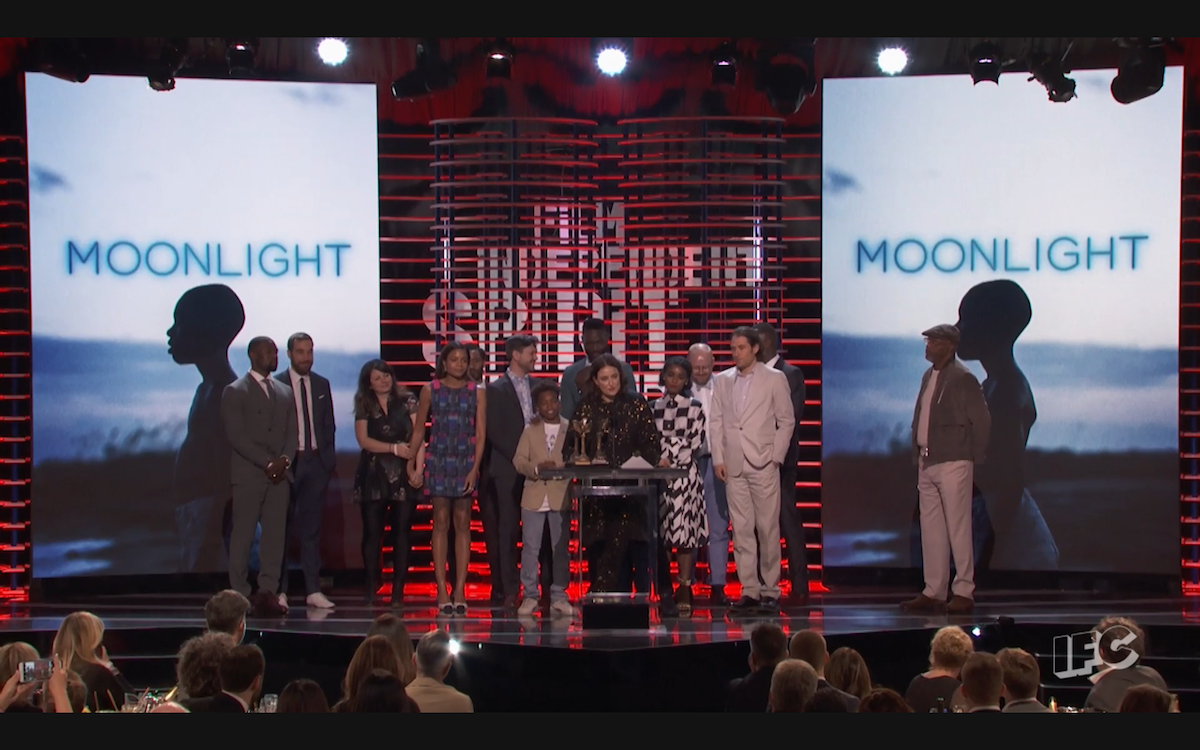 Moonlight shined bright at the 32nd Film Independent Spirit Awards