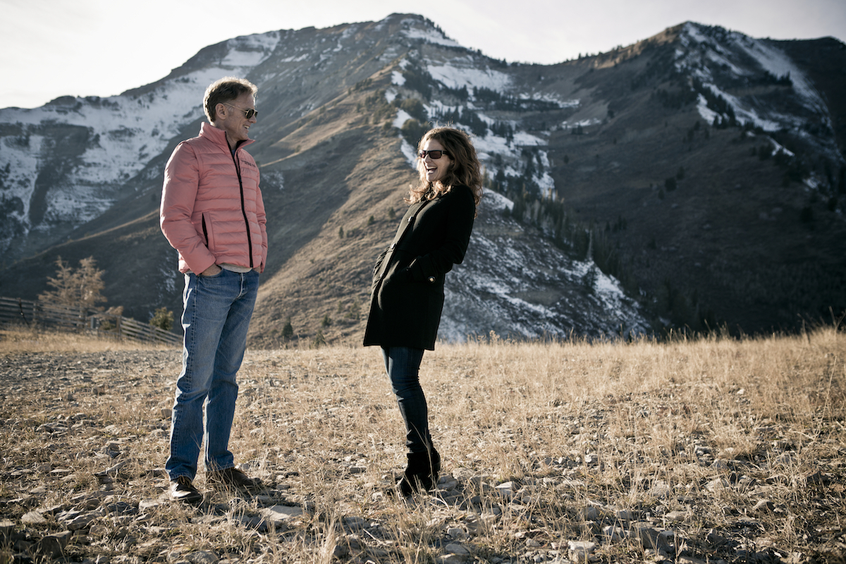 Chairman Jamie Redford and Executive Director Jill Tidman of The Redford Center