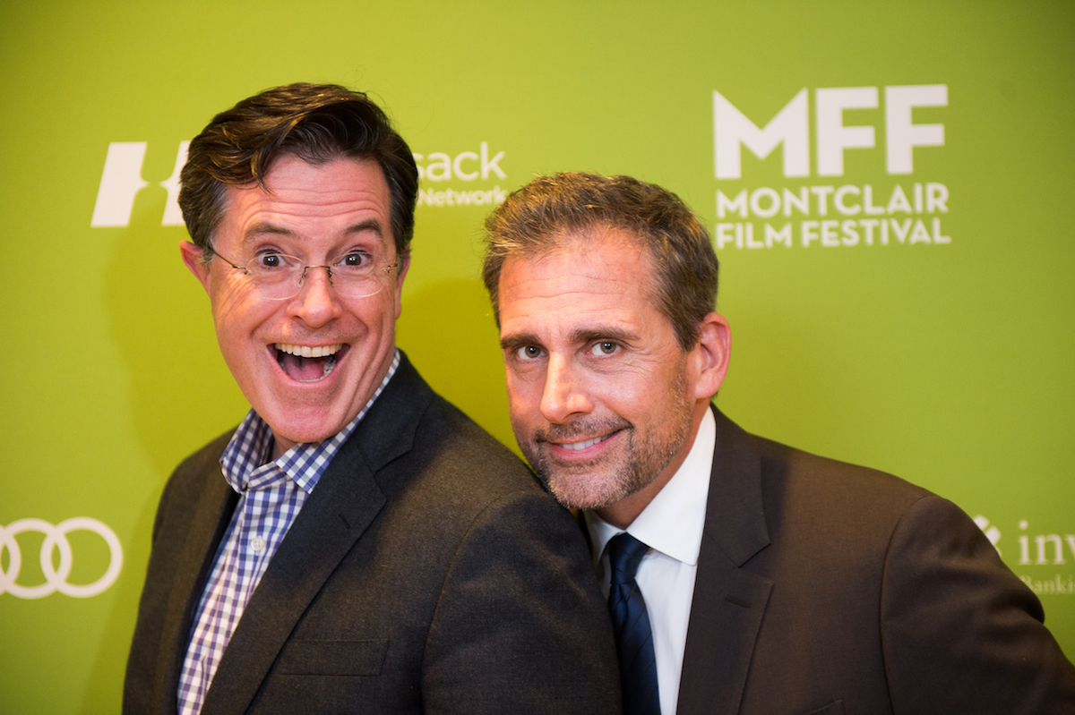 Stephen Colbert and Steve Carell Montclair Film Festival