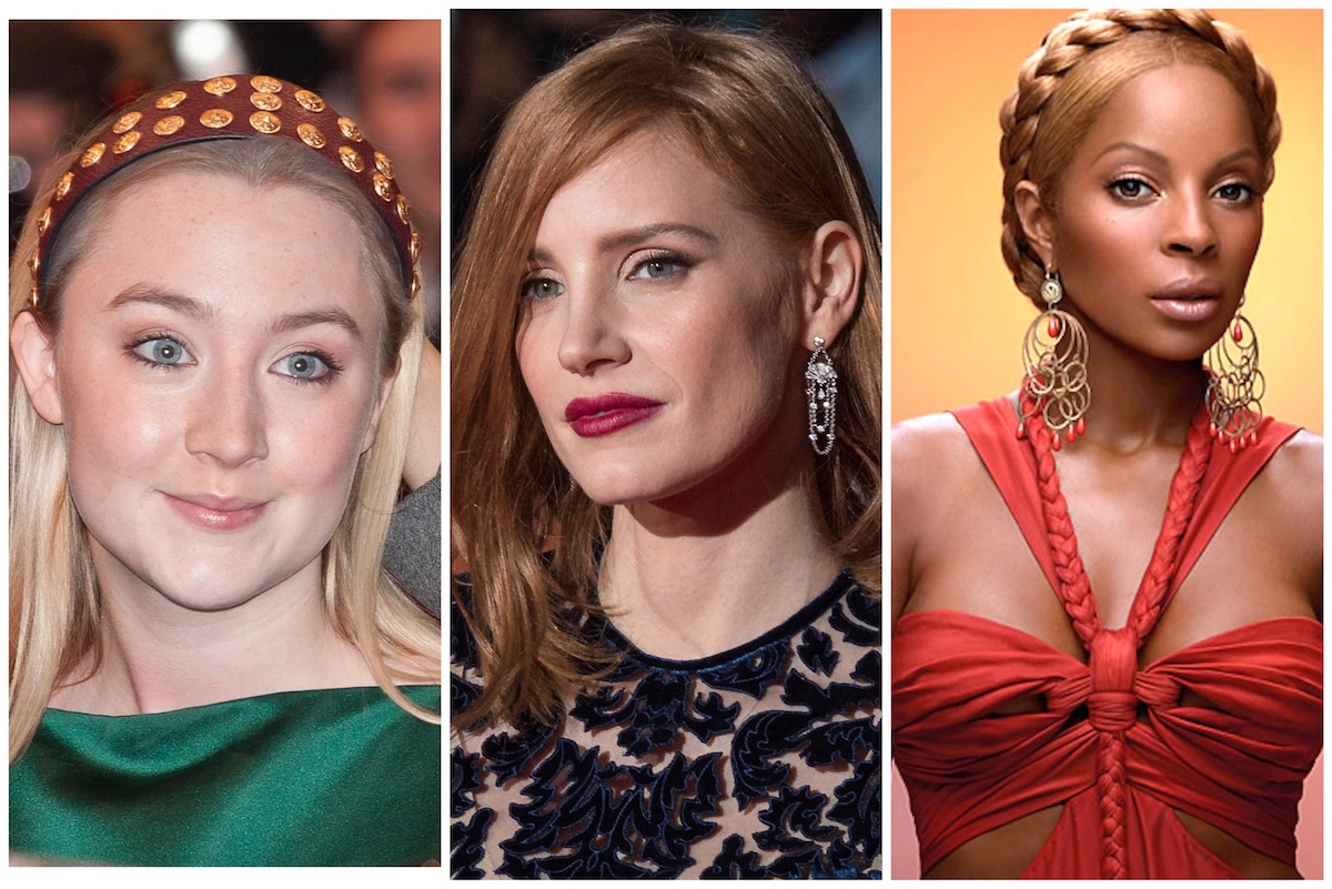 Saoirse Ronan, Jessica Chastain and Mary J Blige