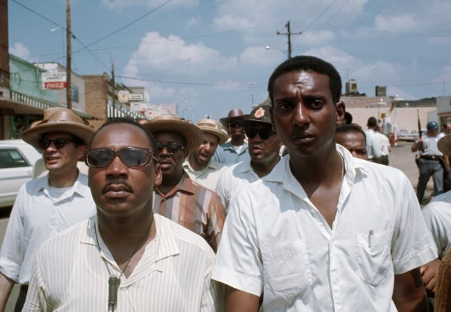 Dr. Martin Luther King Jr. and Stokely Carmichael appear in King In The Wilderness by Peter Kunhardt