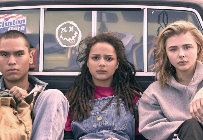 Forrest Goodluck, Sasha Lane and Chloë Grace Moretz appear in The Miseducation of Cameron Post by Desiree Akhavan. Courtesy of Sundance Institute | photo by Jeong Park.