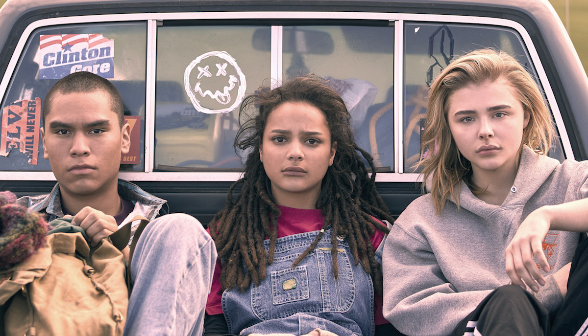 Forrest Goodluck, Sasha Lane and Chloë Grace Moretz appear in The Miseducation of Cameron Post by Desiree Akhavan, an official selection of the U.S. Dramatic Competition at the 2018 Sundance FIlm Festival. Courtesy of Sundance Institute | photo by Jeong Park.