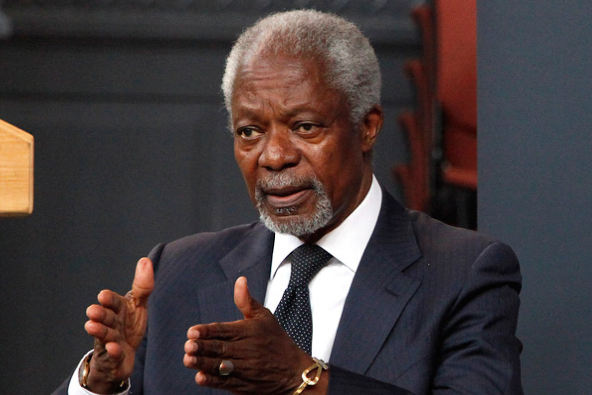 Kofi Annan's Suspended Dream