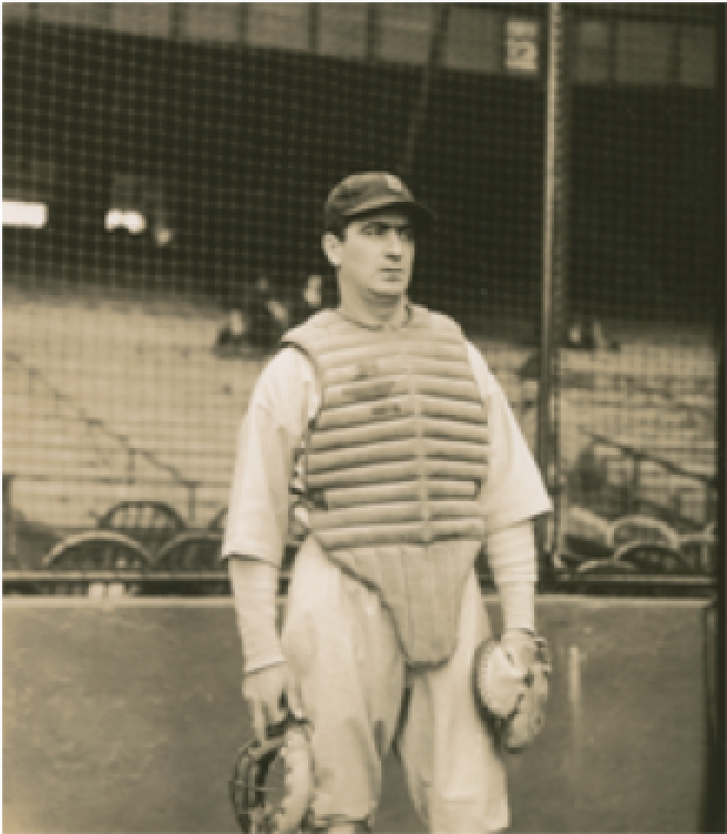 Moe Berg. The Spy Behind Home Plate. Courtesy of the National Baseball Hall of Fame