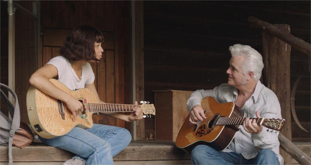 Still from Diane Paragas's "Yellow Rose" with Eva Noblezada and Dale Watson - Photo by August Thurmer