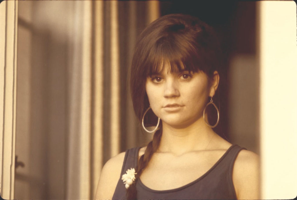 Linda Ronstadt: The Sound Of My Voice. Linda Ronstadt at her home in Malibu, January 1968. Moment captured by Henry Diltz.