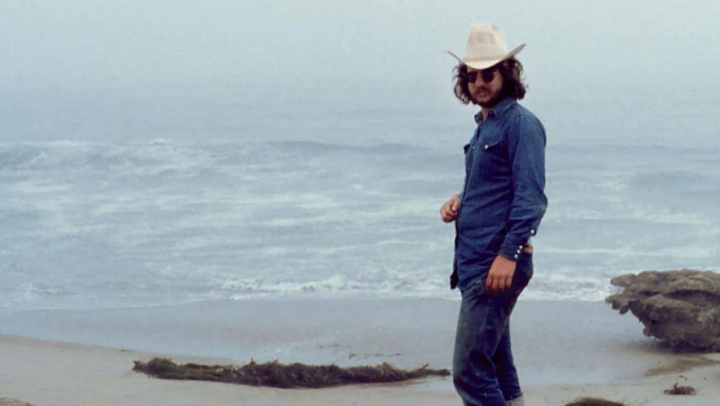 Jim Allison: Breakthrough. Jim Allison on beach in San Diego, 1975. | Credit: Malinda Allison