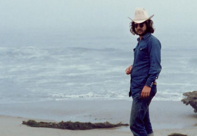 Jim Allison: Breakthrough. Jim Allison on beach in San Diego, 1975. | Credit: Malinda Allison