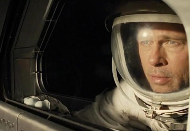 AD ASTRA directed by James Gray and starring Brad Pitt