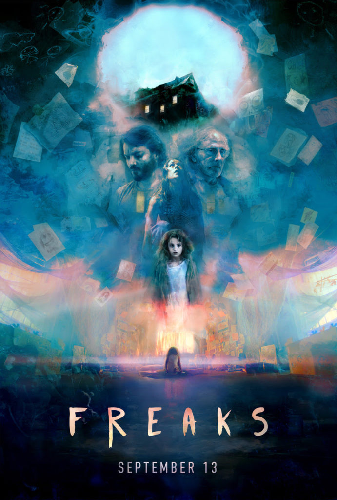 Movie Poster for FREAKS directed Adam Stein and Zach Lipovsky