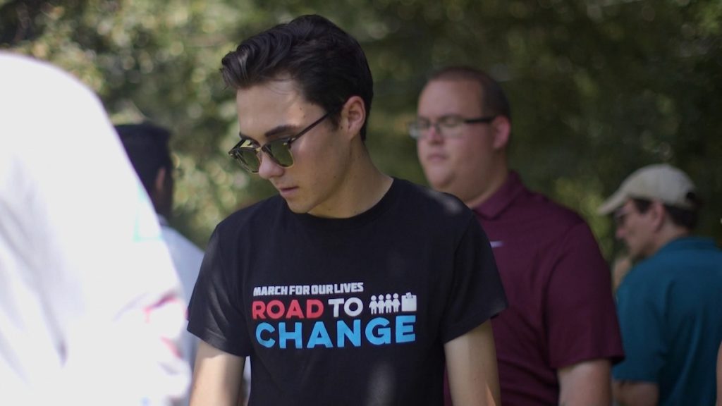 DAVID HOGG in AFTER PARKLAND by Emily Taguchi and Jake Lefferman