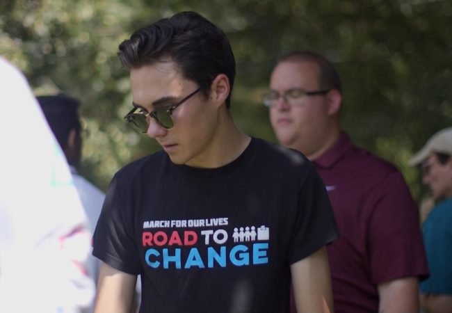 DAVID HOGG in AFTER PARKLAND by Emily Taguchi and Jake Lefferman