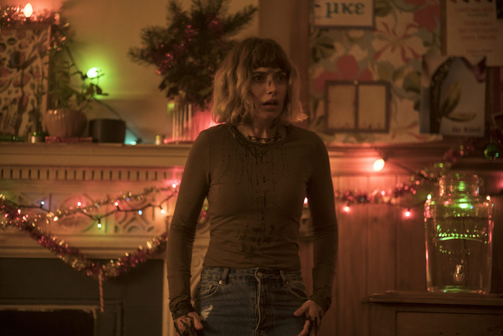 Imogen Poots as Riley in "Black ChristmaS" directed by Sophia Takal.