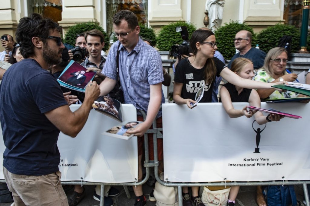 Actor Casey Affleck at Karlovy Vary International Film Festival