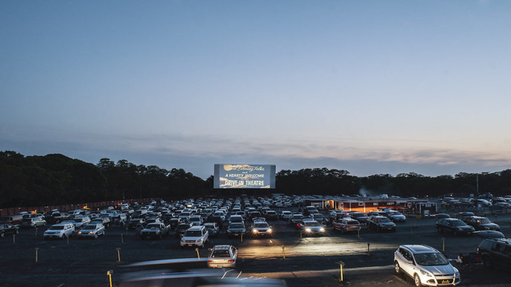 Drive-in Theater - The Wellfleet Drive-In Theatre opened in 1957- Massachusetts Office of Travel & Tourism