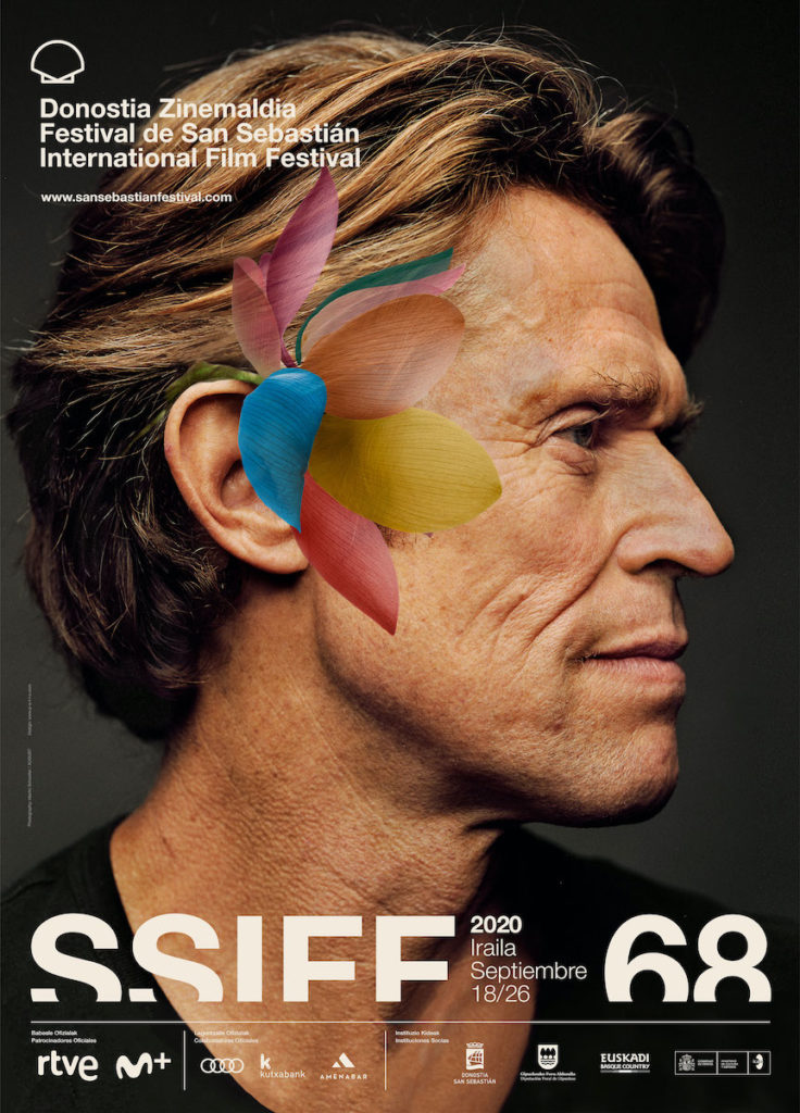 Willem Dafoe Featured on poster of San Sebastian Festival’s 68th edition