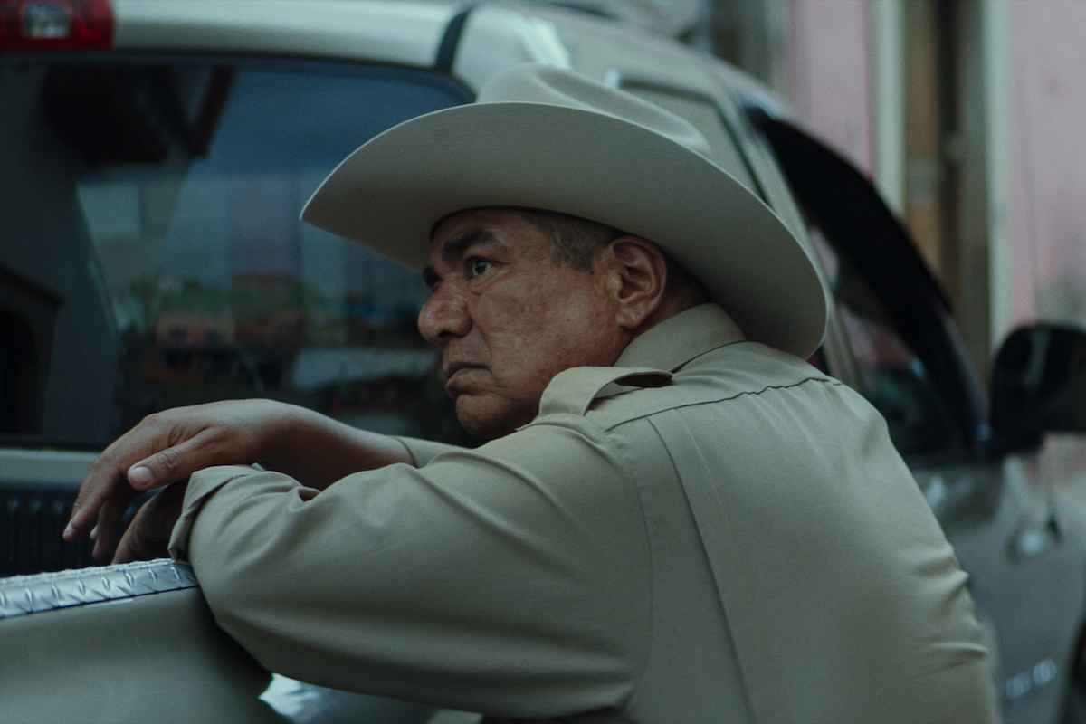 George Lopez as “Ramírez” in Conor Allyn’s NO MAN’S LAND. Courtesy of IFC Films. An IFC Films Release.