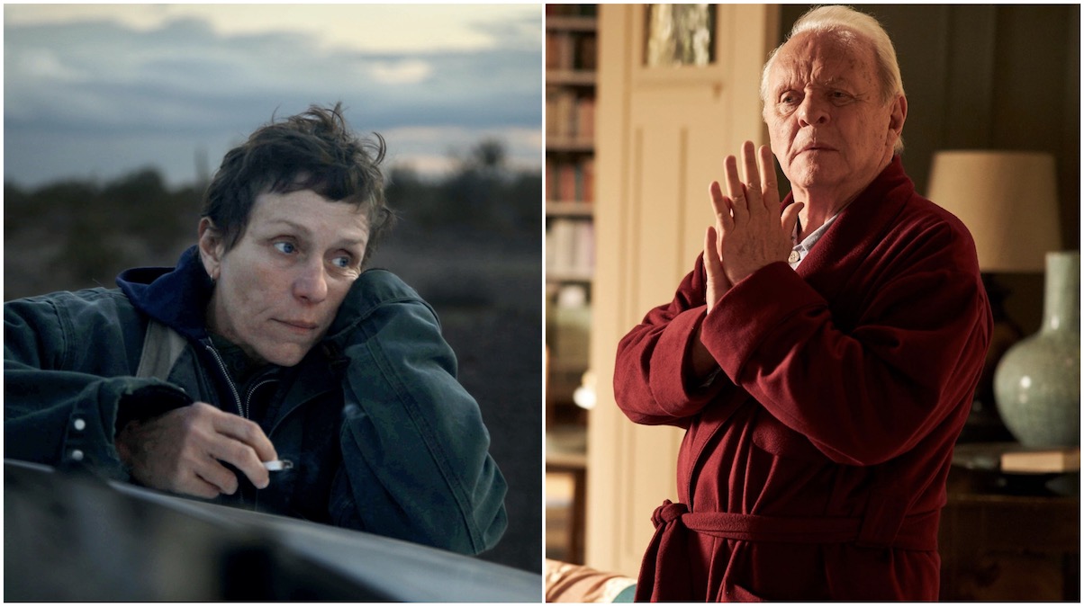 Frances McDormand wins best actress and Anthony Hopkins wins best actor at 2021 Oscars