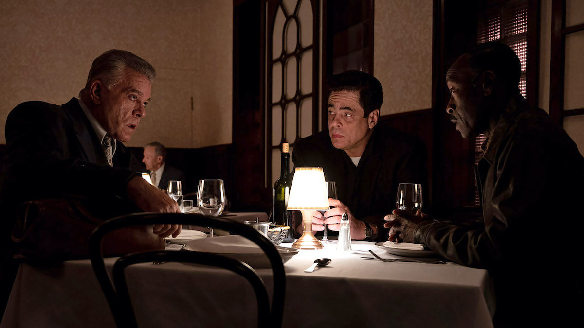 No Sudden Move stars Don Cheadle, Benicio del Toro, David Harbour, with Ray Liotta