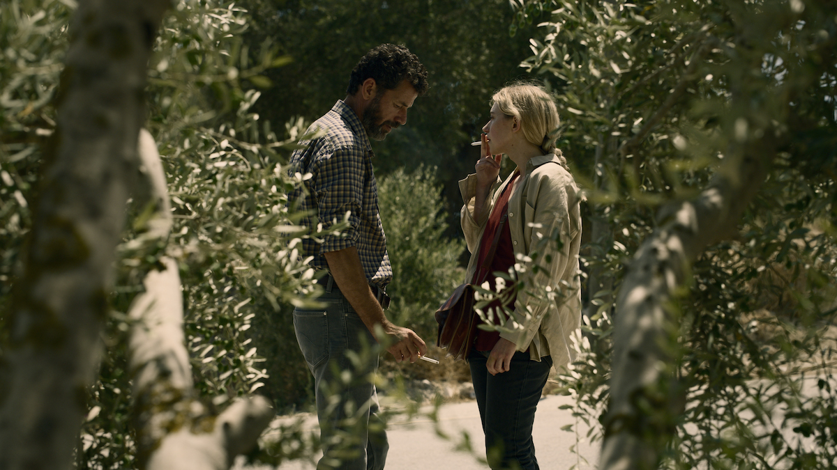 Saleh Bakri and Imogen Poots in The Teacher trailer and release date