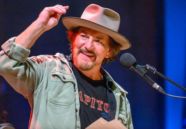 Eddie Vedder in Matter of Time by Matt Finlin