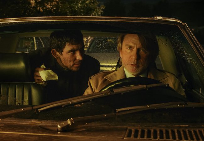 Wake Up Dead Man, (L-R) Josh O'Connor and Daniel Craig in Wake Up Dead Man. Cr. Courtesy of Netflix © 2025