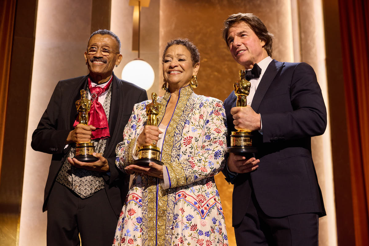 Wynn Thomas, Debbie Allen and Tom Cruise at the 16th Governors Awards