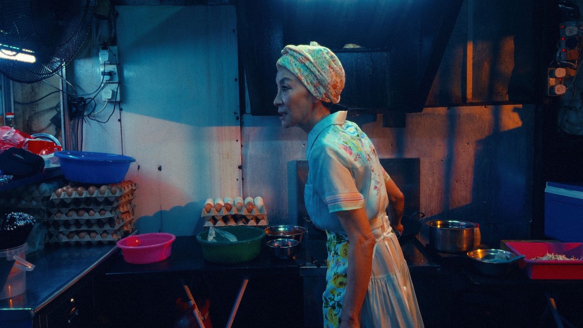 Michelle Yeoh in Sandiwara by Sean Baker 