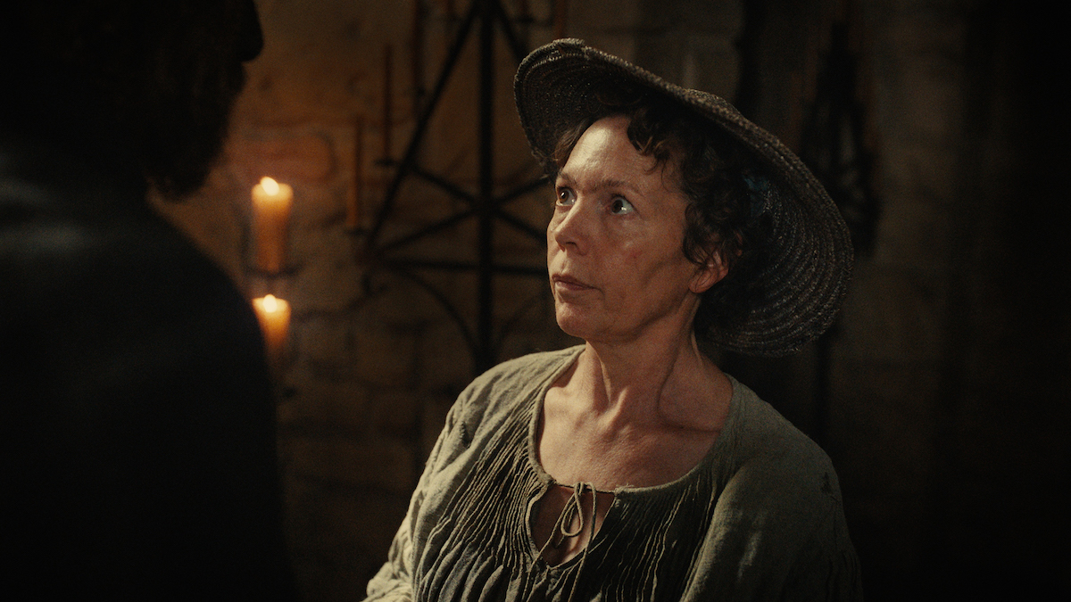 Olivia Colman in Wicker