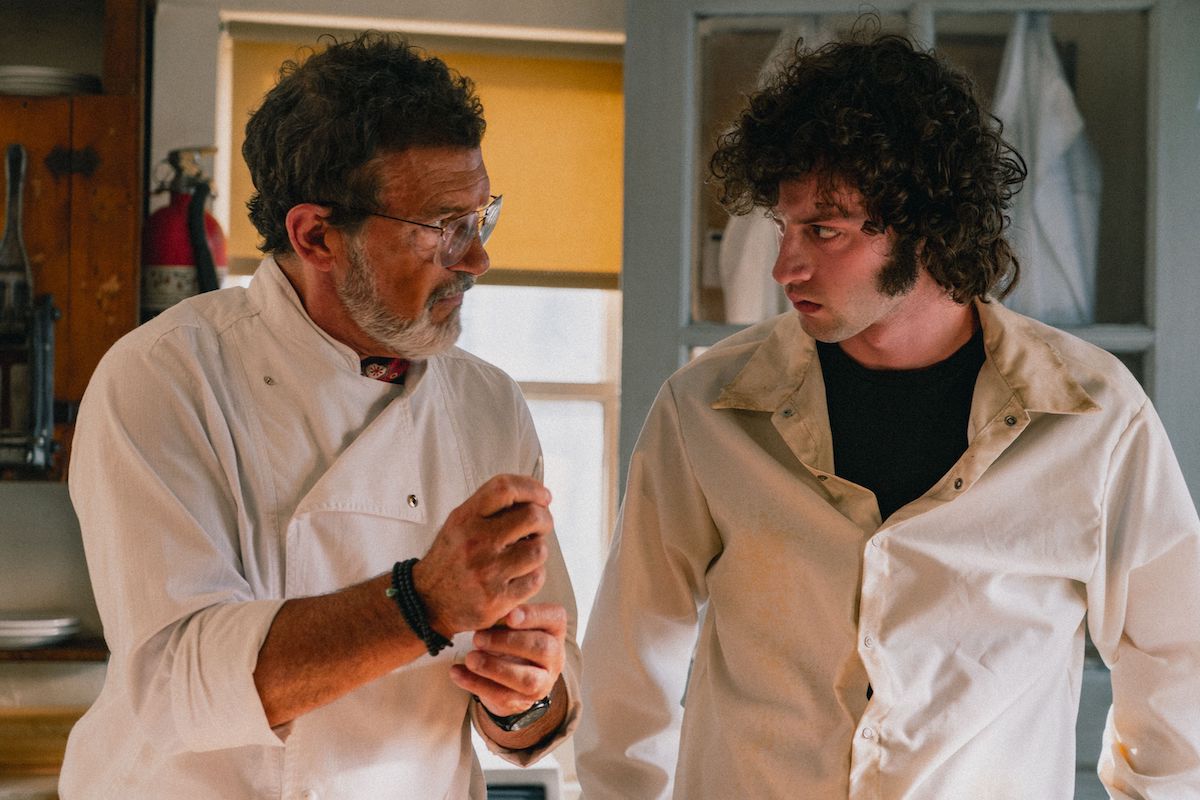 Dominic Sessa as Anthony Bourdain in Tony by Matt Johnson