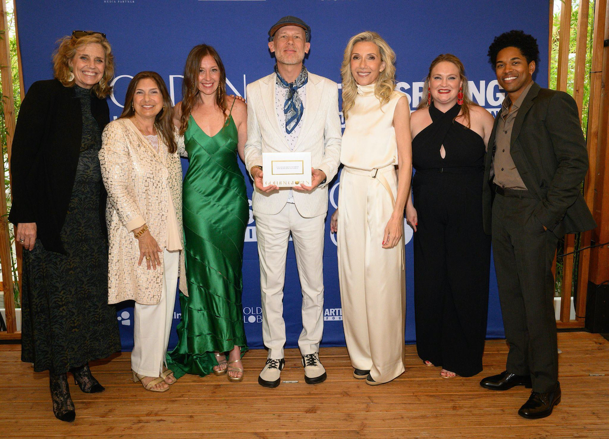 Joshua and Rebecca Tickell were awarded the Golden Globes Prize for Documentary
