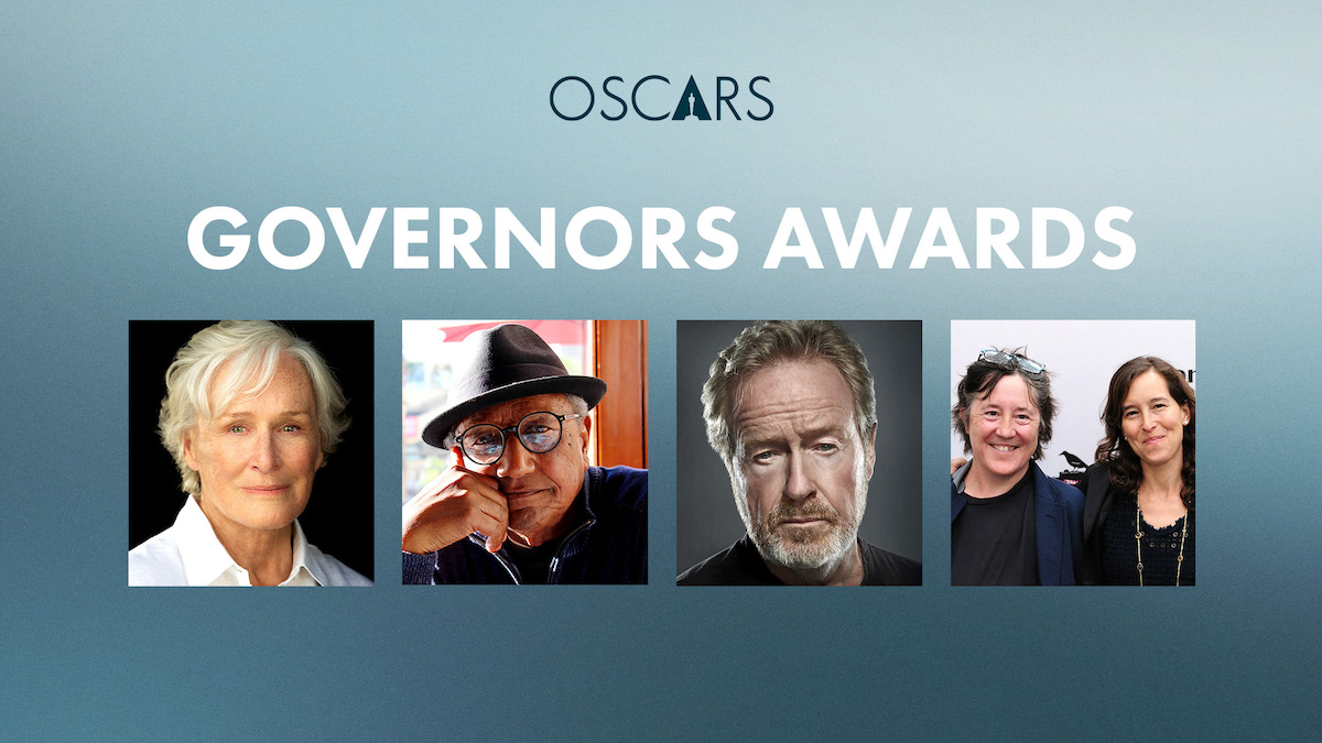 The Academy to Honor Glenn Close, Floyd Norman, Ridley Scott, Christine Vachon, Pamela Koffler