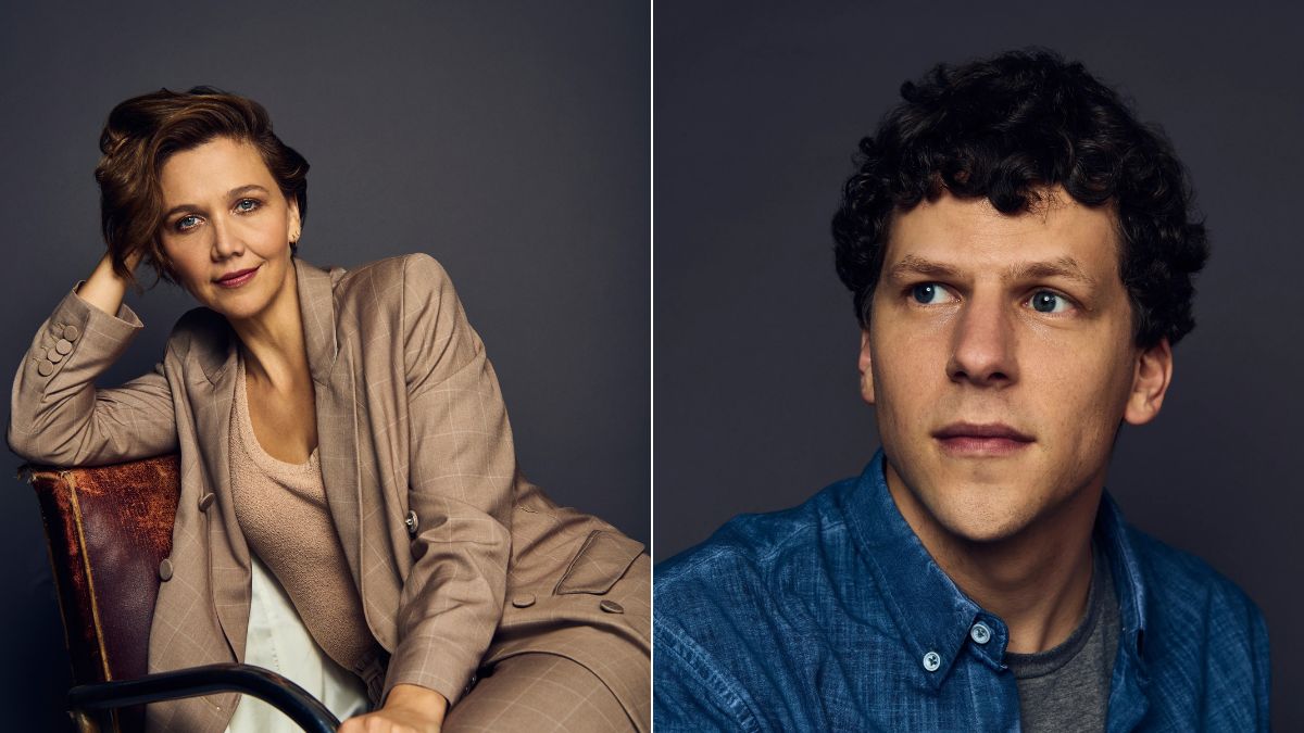Maggie Gyllenhaal and Jesse Eisenberg