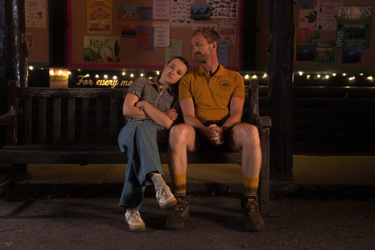 Bella Ramsey and Neil Patrick Harris in Sunny Dancer